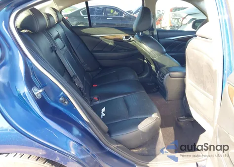 2018 Infiniti Q70 3.7 Luxe z USA, uszkodzony, nr VIN JN1BY1APXJM181110